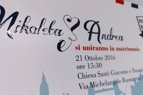 invito cartolina matrimonio